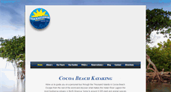 Desktop Screenshot of cocoabeachkayaking.com