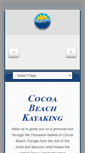 Mobile Screenshot of cocoabeachkayaking.com